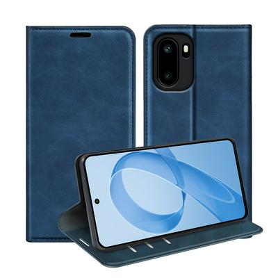 For OnePlus Ace 6 / 15R Skin Feel Magnetic Attraction Flip Leather Wallet Case with Card Slot and Stand