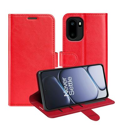 For OnePlus Ace 6 / 15R R64 Pattern Single Folded Edge Folio Flip Leather Wallet Phone Case