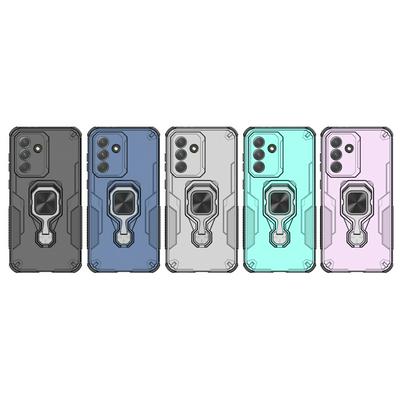 For Samsung Galaxy A37/A56 Case Rotatable Ring Kickstand PC + TPU Shockproof Phone Cover