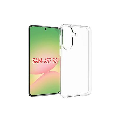 For Samsung Galaxy A57 Transparent Shockproof Scratch Resistant Soft TPU Back Cover Case