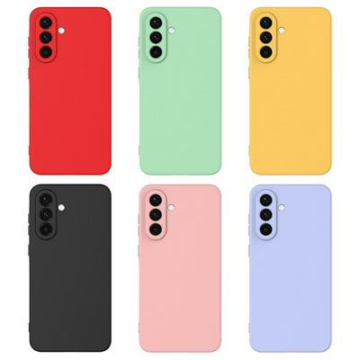 For Samsung Galaxy A57 Case Liquid Silicone Phone Back Cover with Hand Strap
