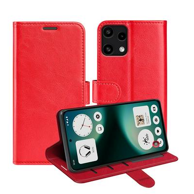 For Nothing phone 3A Lite R64 Pattern Single Folded Edge Folio Flip Leather Wallet Phone Case