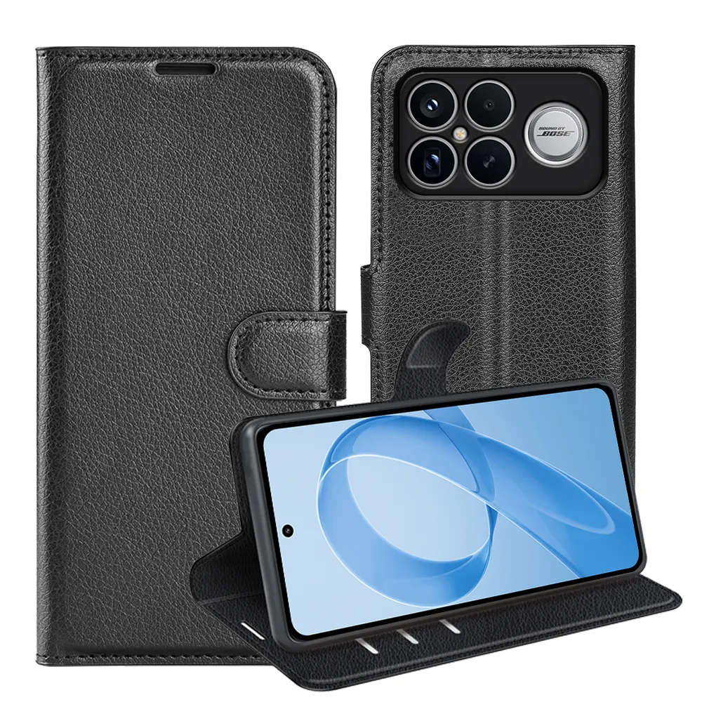 For Xiaomi Redmi K90 Pro Max 5G/Xiaomi Poco F8 Ultra 5G Pattern Single Folded Edge Folio Flip Leather Wallet Phone Case