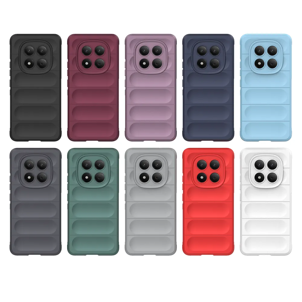 For Xiaomi Redmi Note 15 Pro 4G Anti-drop Rugged Cell Phone Case Shockproof TPU Back Cover Protector