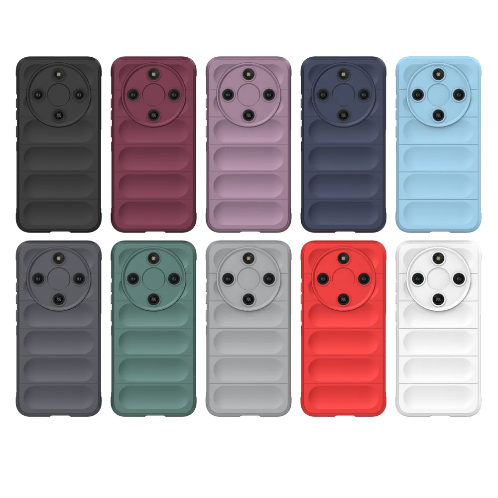 For Honor X70 5G Anti-drop Rugged Cell Phone Case Shockproof TPU Back Cover Protector