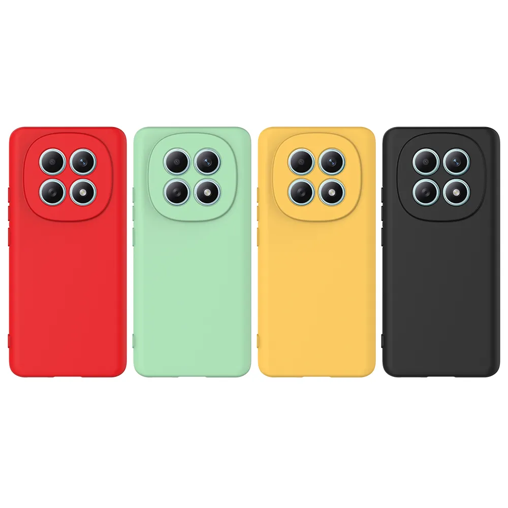 For Xiaomi Redmi Note 15 5G Case Liquid Silicone Phone Back Cover with Hand Strap