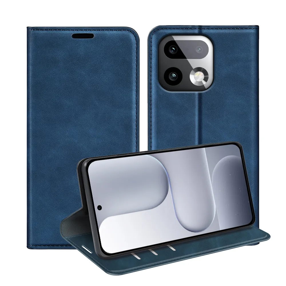 For Realme 16 Pro Plus 5G Skin Feel Magnetic Attraction Flip Leather Wallet Case with Card Slot and Stand