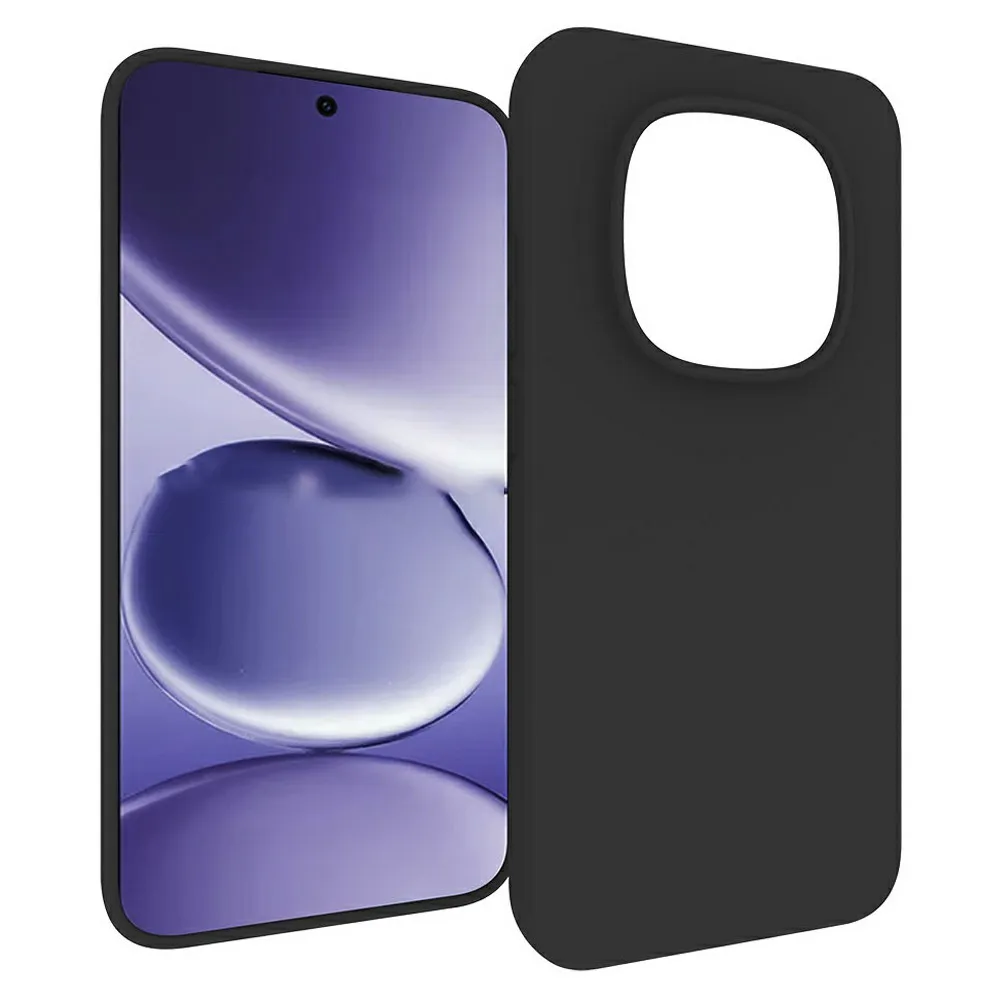 For Xiaomi Redmi Note 15 Pro 4G Black Matte Shockproof Durable Soft TPU Back Cover Phone Case 