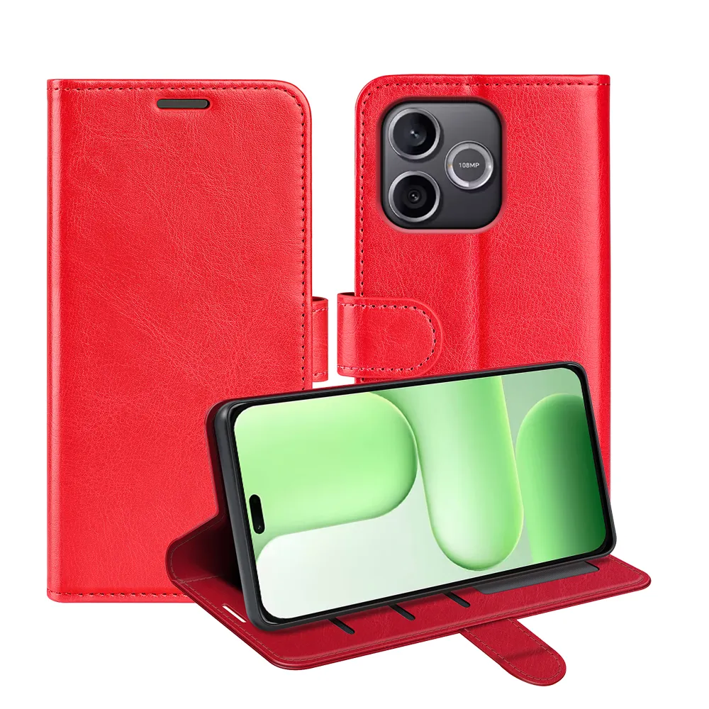 For Honor 600 Lite R64 Pattern Single Folded Edge Folio Flip Leather Wallet Phone Case