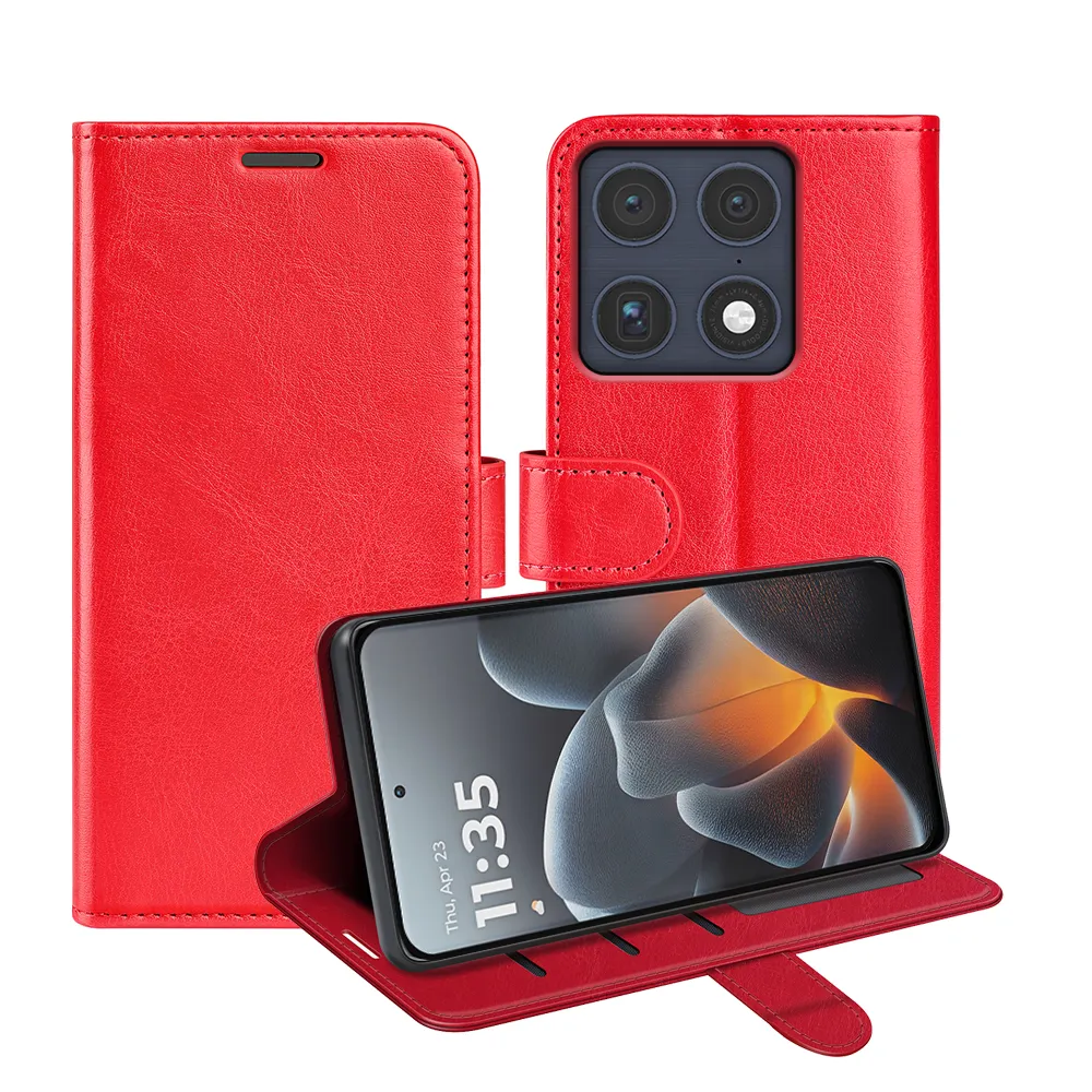 For Motorola Moto X70 Air Pro 5G R64 Pattern Single Folded Edge Folio Flip Leather Wallet Phone Case