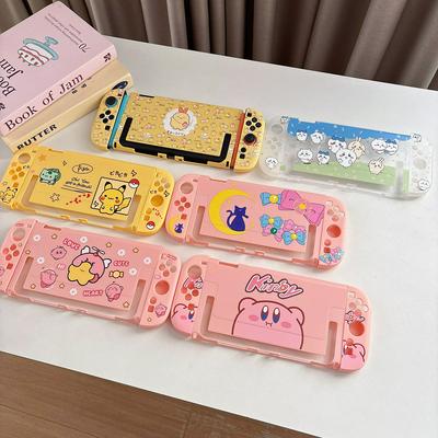 Pom Pom Purin Protective Case for Nintendo Switch2 Joycon Game Console PC+TPU Anti-Scratch Split Shell Cover For NS2 Accessories
