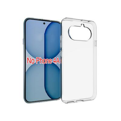 For Nothing Phone 4A Transparent Shockproof Scratch Resistant Soft TPU Back Cover Case