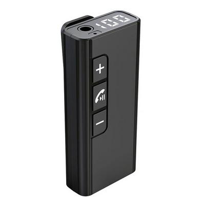 Handsfree Wireless Car Adapter GR13 Bluetooth-compatible Audional Receiver with Digital Display for Headphone Speaker