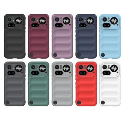 For Nothing Phone 4A Pro Anti-drop Rugged Cell Phone Case Shockproof TPU Back Cover Protector