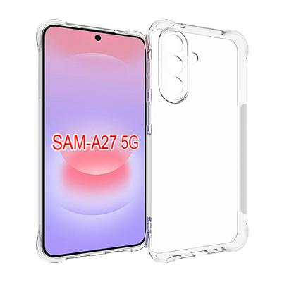 Samsung Galaxy A27 Anti-Fingerprint Non-Slip Waterproof Four Corners Shockproof Transparent Soft TPU Back Cover Protective Case