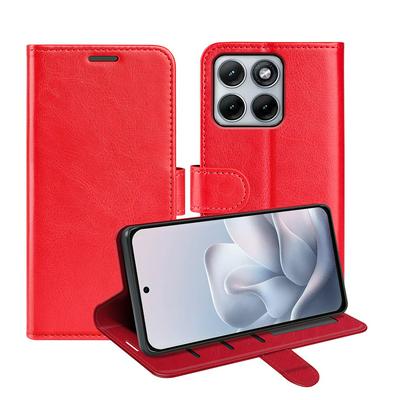 For Motorola Edge 70 Fusion R64 Pattern Single Folded Edge Folio Flip Leather Wallet Phone Case