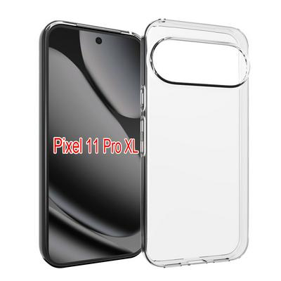 For Google Pixel 11 Pro XL Transparent Shockproof Scratch Resistant Soft TPU Back Cover Case