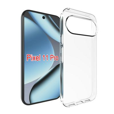 For Google Pixel 11 Pro Transparent Shockproof Scratch Resistant Soft TPU Back Cover Case