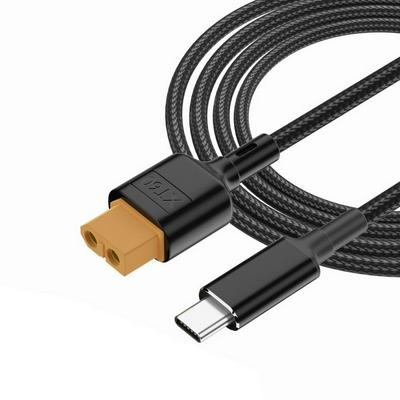 100cm 50cm Replacement Parts 140W Adapter Wire XT60 to Type-C SC100 Protocol For Toolkitrc Fast Charging Cable
