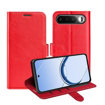 For OPPo Realme 16 5G R64 Pattern Single Folded Edge Folio Flip Leather Wallet Phone Case