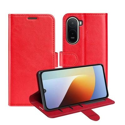 For Xiaomi Redmi A7 Pro 4G R64 Pattern Single Folded Edge Folio Flip Leather Wallet Phone Case