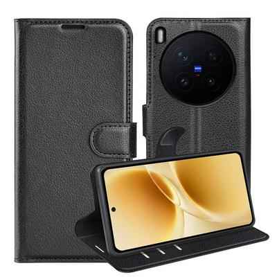 For Vivo X300 Ultra Pattern Single Folded Edge Folio Flip Leather Wallet Phone Case