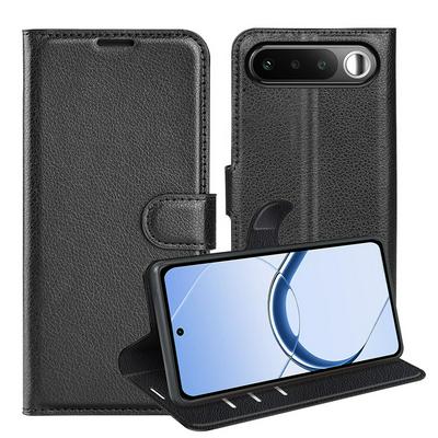 For OPPO Realme 16 Pattern Single Folded Edge Folio Flip Leather Wallet Phone Case