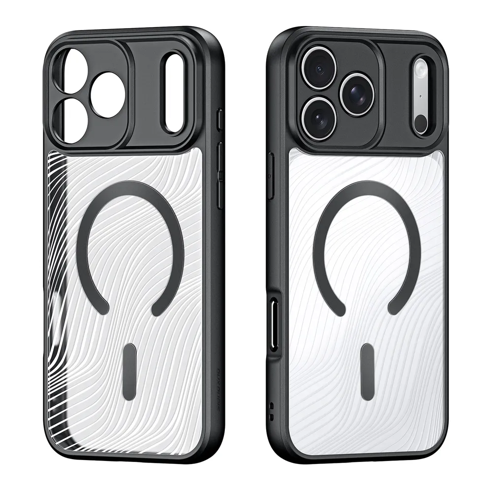 DUX DUCIS Aimo Series Magnetic Phone Case for iPhone 17 Pro, Shockproof TPU+PC Matte Cover Compatible with MagSafe
