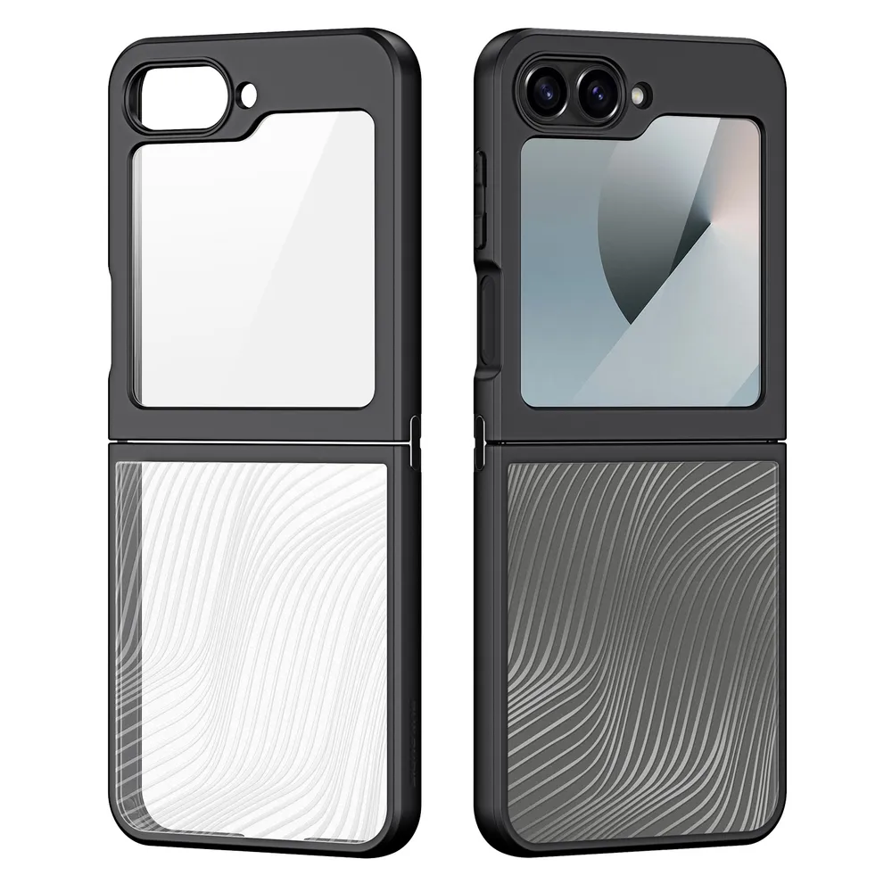 DUX DUCIS Aimo Series for Samsung Galaxy Z Flip7 FE Matte Phone Case Shockproof TPU+PC Phone Cover