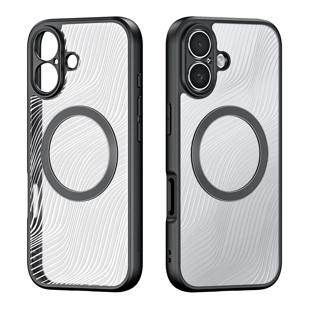 DUX DUCIS Aimo Series Magnetic Phone Case for iPhone 17, Shockproof TPU+PC Matte Cover Compatible with MagSafe