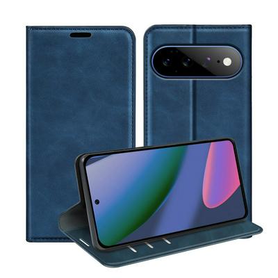 For Google Pixel 11/11 Pro Skin Feel Magnetic Attraction Flip Leather Wallet Case with Card Slot and Stand