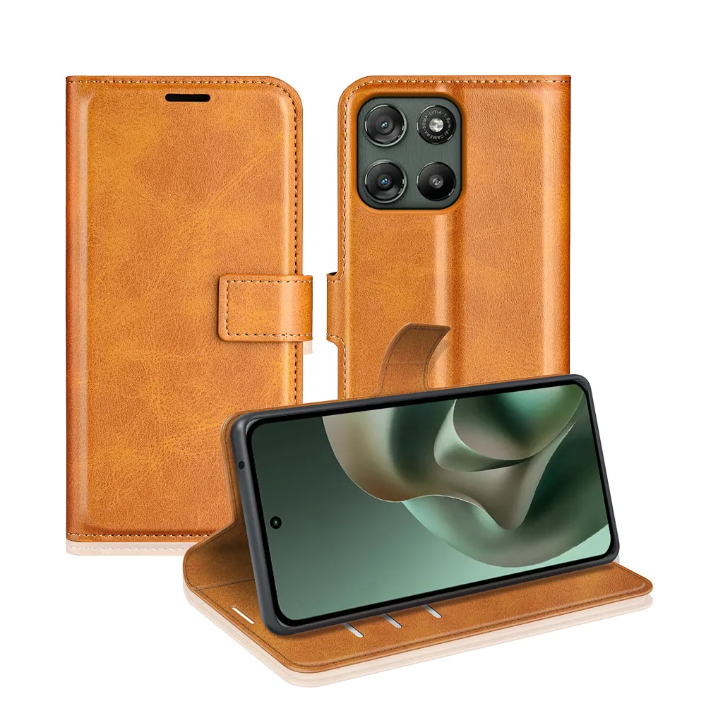Motorola Moto G100 Drop-proof Magnetic Clasp Wallet Stand Case Well-protected PU Leather+TPU Interior Flip Cover